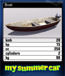 Series 1 - Card 7 of 7 - Boat