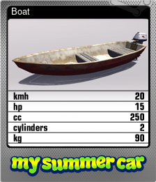 Series 1 - Card 7 of 7 - Boat