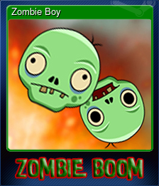 Series 1 - Card 1 of 9 - Zombie Boy