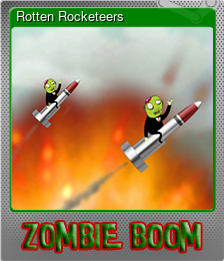 Series 1 - Card 3 of 9 - Rotten Rocketeers