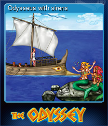 Series 1 - Card 4 of 8 - Odysseus with sirens