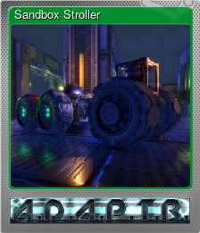 Series 1 - Card 2 of 6 - Sandbox Stroller