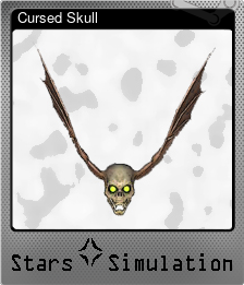 Series 1 - Card 1 of 5 - Cursed Skull
