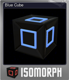 Series 1 - Card 3 of 6 - Blue Cube