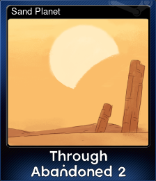 Series 1 - Card 5 of 10 - Sand Planet