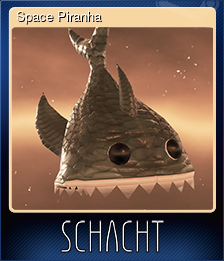 Series 1 - Card 3 of 7 - Space Piranha