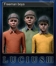 Series 1 - Card 3 of 5 - Freeman boys