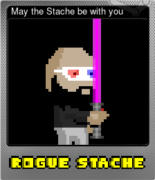 Series 1 - Card 3 of 5 - May the Stache be with you