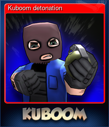 Series 1 - Card 6 of 6 - Kuboom detonation