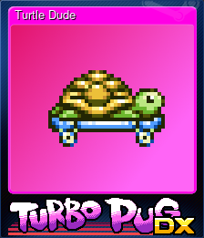 Series 1 - Card 5 of 5 - Turtle Dude
