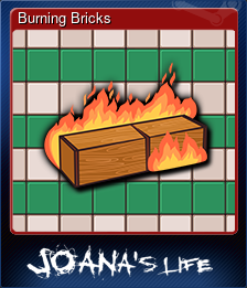 Series 1 - Card 2 of 5 - Burning Bricks