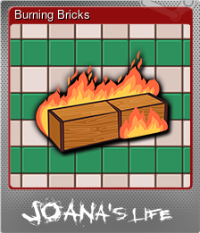 Series 1 - Card 2 of 5 - Burning Bricks