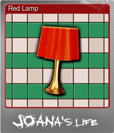 Series 1 - Card 3 of 5 - Red Lamp