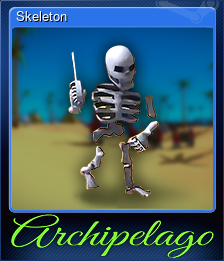 Series 1 - Card 5 of 5 - Skeleton