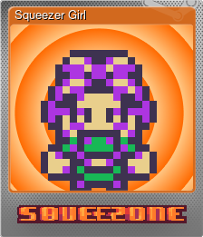 Series 1 - Card 2 of 5 - Squeezer Girl