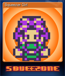 Series 1 - Card 2 of 5 - Squeezer Girl