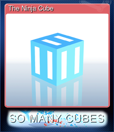 Series 1 - Card 4 of 5 - The Ninja Cube