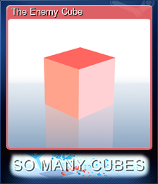 Series 1 - Card 3 of 5 - The Enemy Cube