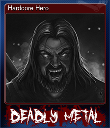 Series 1 - Card 1 of 5 - Hardcore Hero