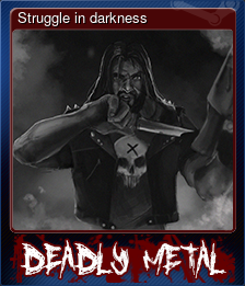 Series 1 - Card 2 of 5 - Struggle in darkness