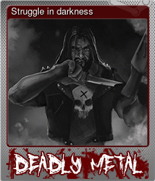 Series 1 - Card 2 of 5 - Struggle in darkness