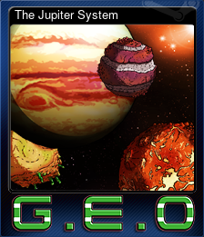 Series 1 - Card 3 of 6 - The Jupiter System