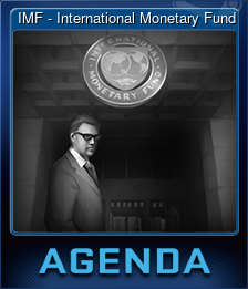 Series 1 - Card 3 of 10 - IMF - International Monetary Fund