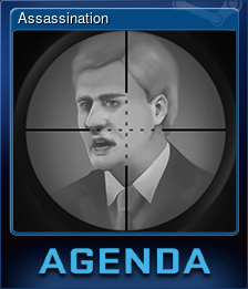 Series 1 - Card 5 of 10 - Assassination