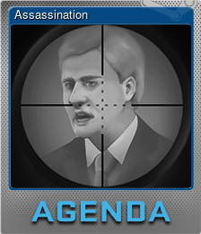 Series 1 - Card 5 of 10 - Assassination