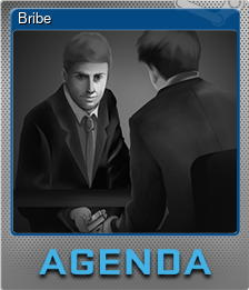 Series 1 - Card 6 of 10 - Bribe