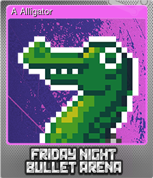 Series 1 - Card 1 of 6 - A Alligator