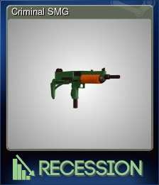 Series 1 - Card 8 of 12 - Criminal SMG