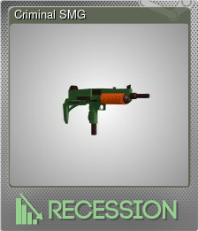 Series 1 - Card 8 of 12 - Criminal SMG