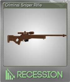 Series 1 - Card 11 of 12 - Criminal Sniper Rifle