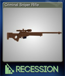 Series 1 - Card 11 of 12 - Criminal Sniper Rifle