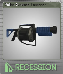 Series 1 - Card 5 of 12 - Police Grenade Launcher