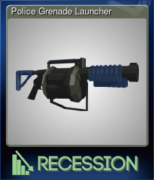 Series 1 - Card 5 of 12 - Police Grenade Launcher