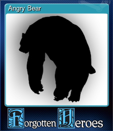 Series 1 - Card 6 of 6 - Angry Bear