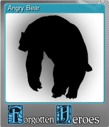Series 1 - Card 6 of 6 - Angry Bear