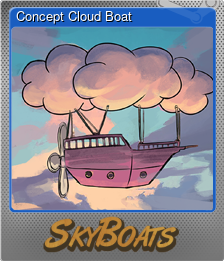 Series 1 - Card 1 of 5 - Concept Cloud Boat