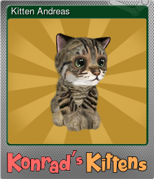 Series 1 - Card 3 of 8 - Kitten Andreas