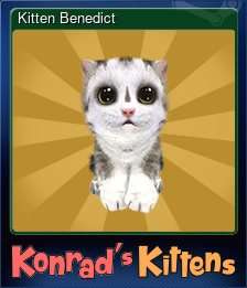 Series 1 - Card 4 of 8 - Kitten Benedict