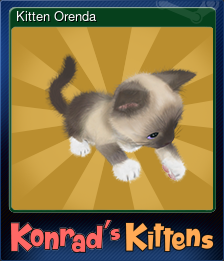 Series 1 - Card 5 of 8 - Kitten Orenda