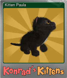 Series 1 - Card 2 of 8 - Kitten Paula