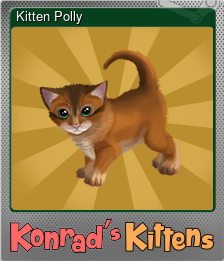 Series 1 - Card 1 of 8 - Kitten Polly