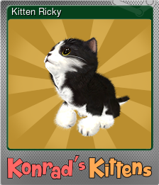 Series 1 - Card 6 of 8 - Kitten Ricky