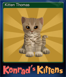 Series 1 - Card 8 of 8 - Kitten Thomas