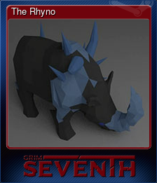 Series 1 - Card 4 of 5 - The Rhyno