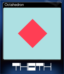 Series 1 - Card 1 of 7 - Octahedron