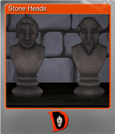 Series 1 - Card 5 of 5 - Stone Heads